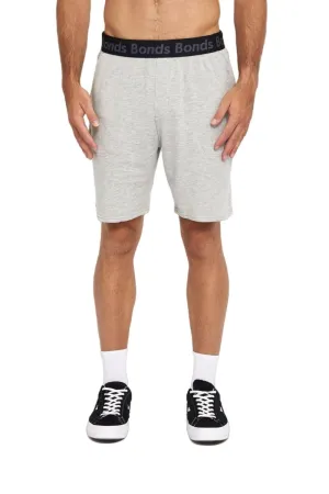 2 x Bonds Mens Essentials Short Cotton Pockets Shorts Shadow Marle