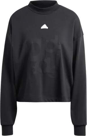 adidas Women's Printed French Terry Loose Sweatshirt