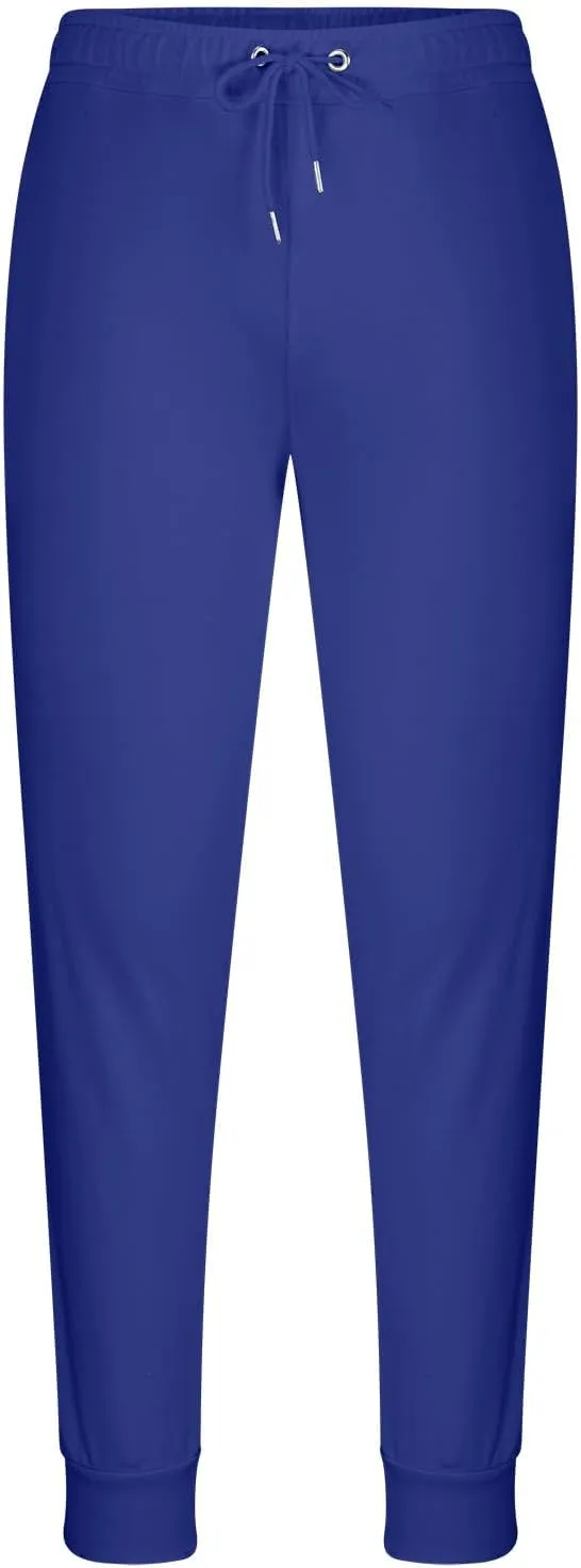 Aymnlox Mens Lightweight Hiking Pants Trendy Casual Slim Fit Cotton Sweatpants Drawstring Elastic Tapered Pants with Pockets