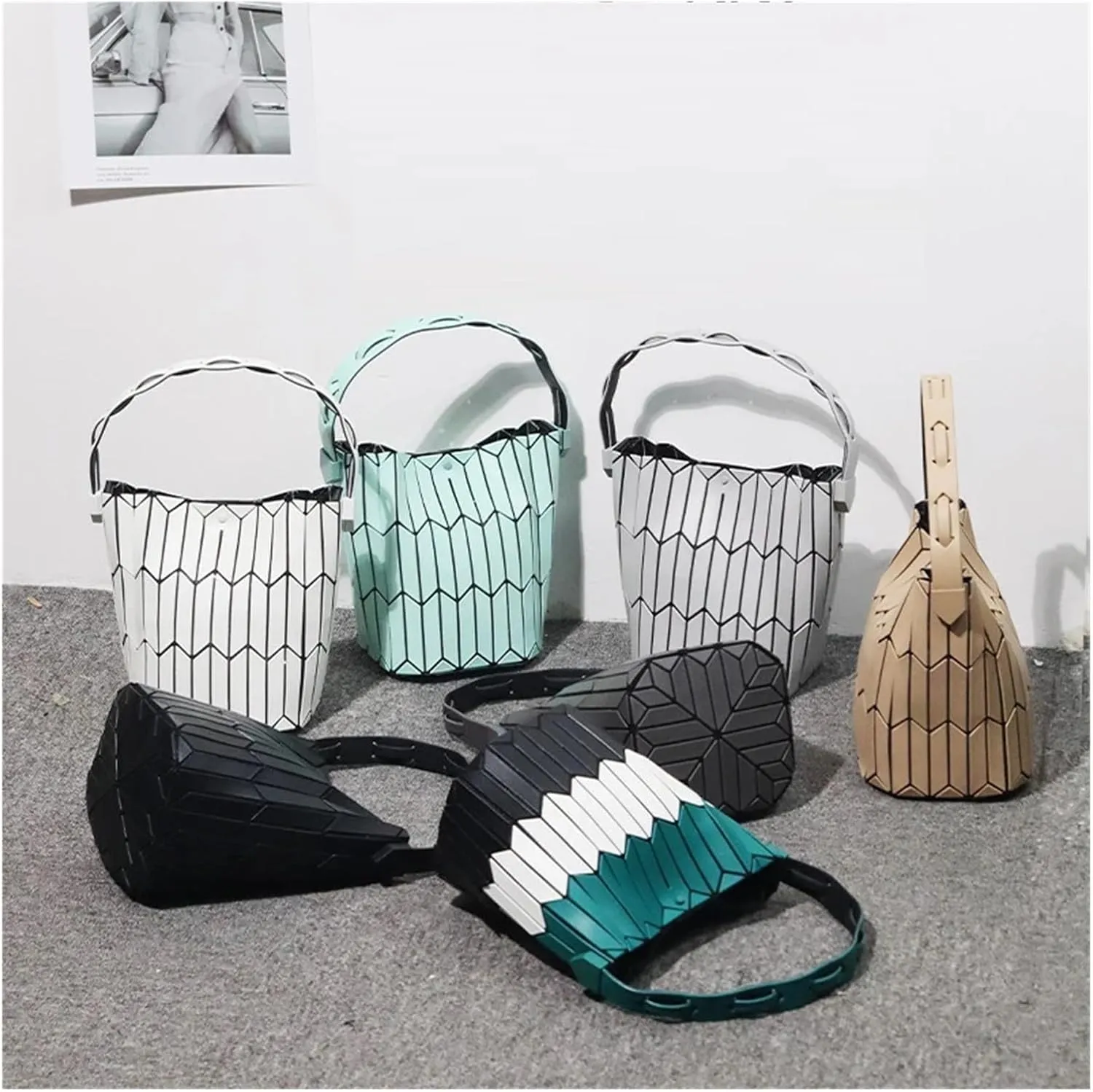 bags Top-Handle Bao Bags For Women Bucket Hand Shoulder Tote Bag Handbags Beach Messenger Purse