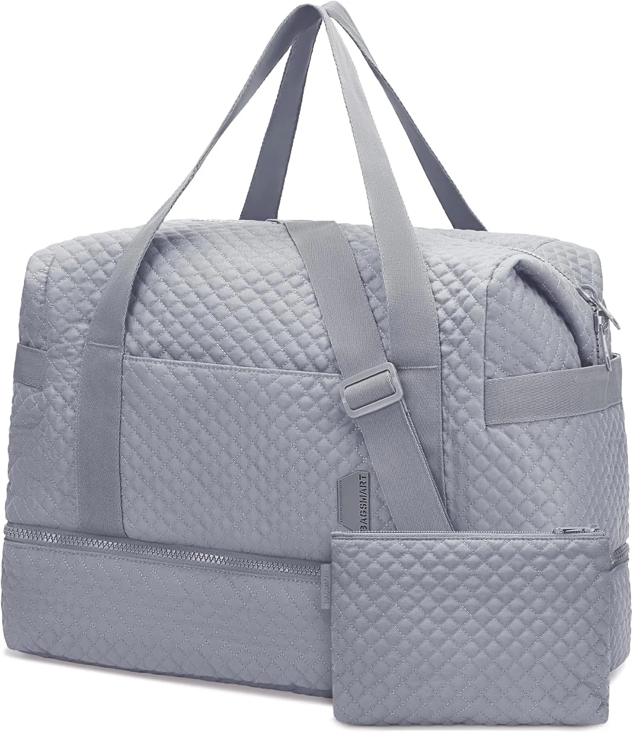 BAGSMART Large Gym Bag with Yoga Mat Buckle, Weekender Overnight Bag for Women, Travel Duffle Bag for Travel Essentials, Carry On Tote Bag Hospital Bag for Labor and Delivery