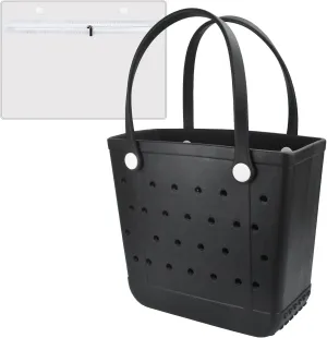 Beach Tote Bag, Original Large Rubber Beach Bag for Women, Pool Bag