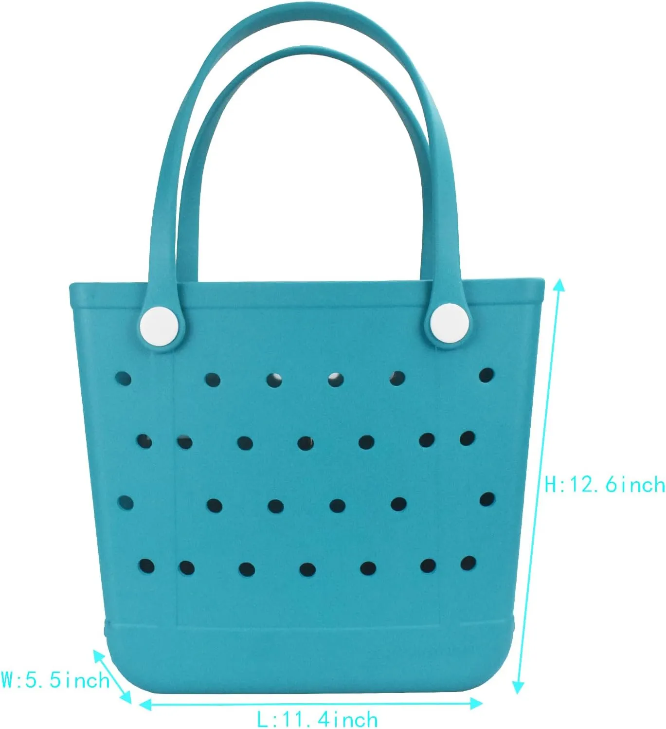 Beach Tote Bag, Original Large Rubber Beach Bag for Women, Pool Bag