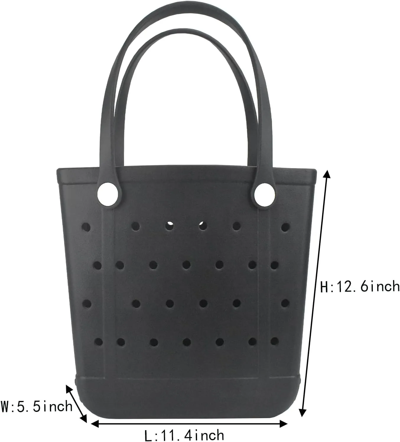 Beach Tote Bag, Original Large Rubber Beach Bag for Women, Pool Bag