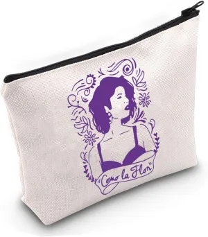 BLUPARK Song Makeup Bag Music Fan Gift Singer Inspired Cosmetic Bag Flor