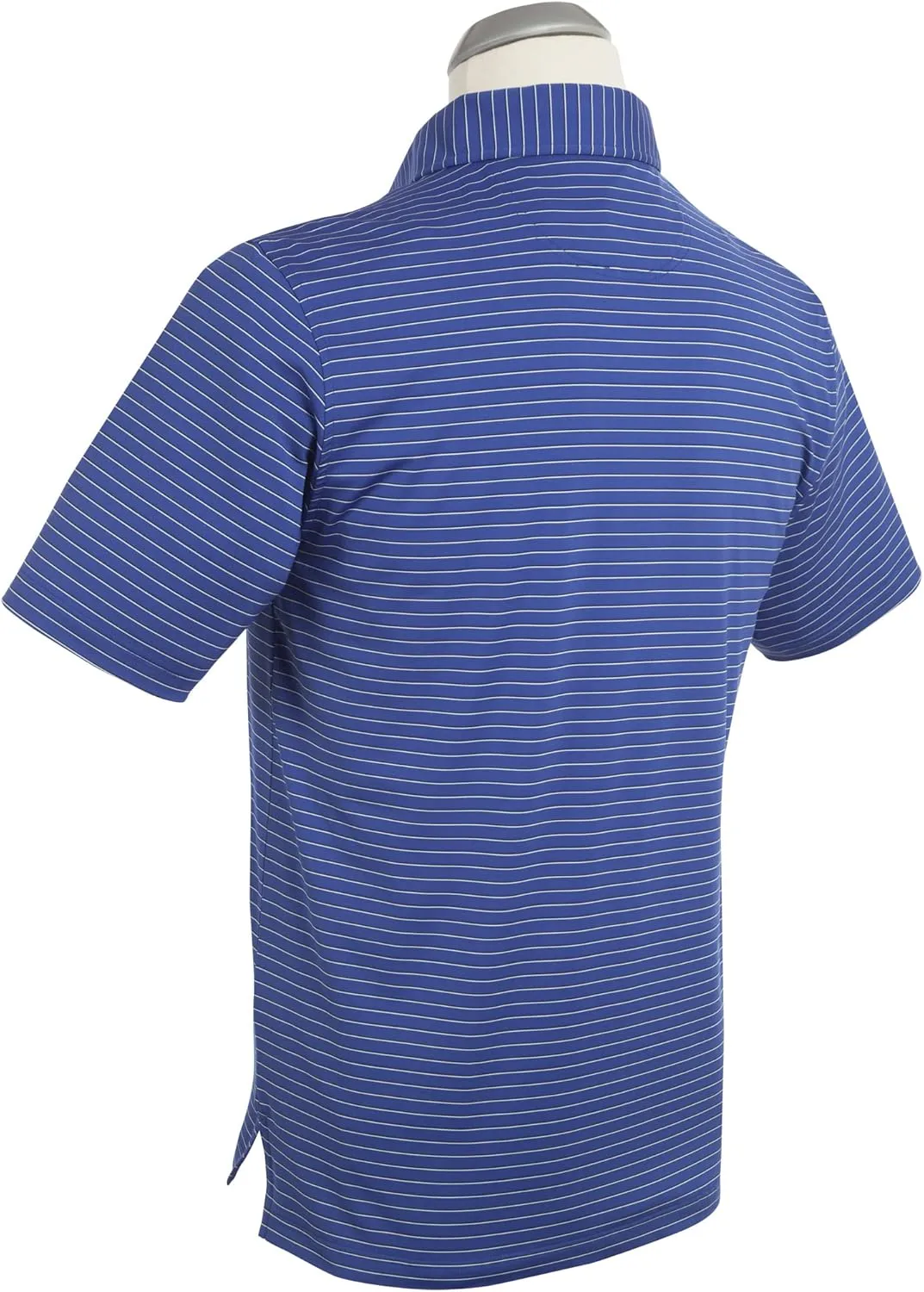 Bobby Jones Golf Apparel - Performance RTJ Cypress Stripe Short Sleeve Golf Polo for Men