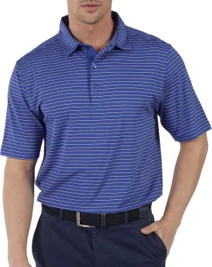 Bobby Jones Golf Apparel - Performance RTJ Cypress Stripe Short Sleeve Golf Polo for Men