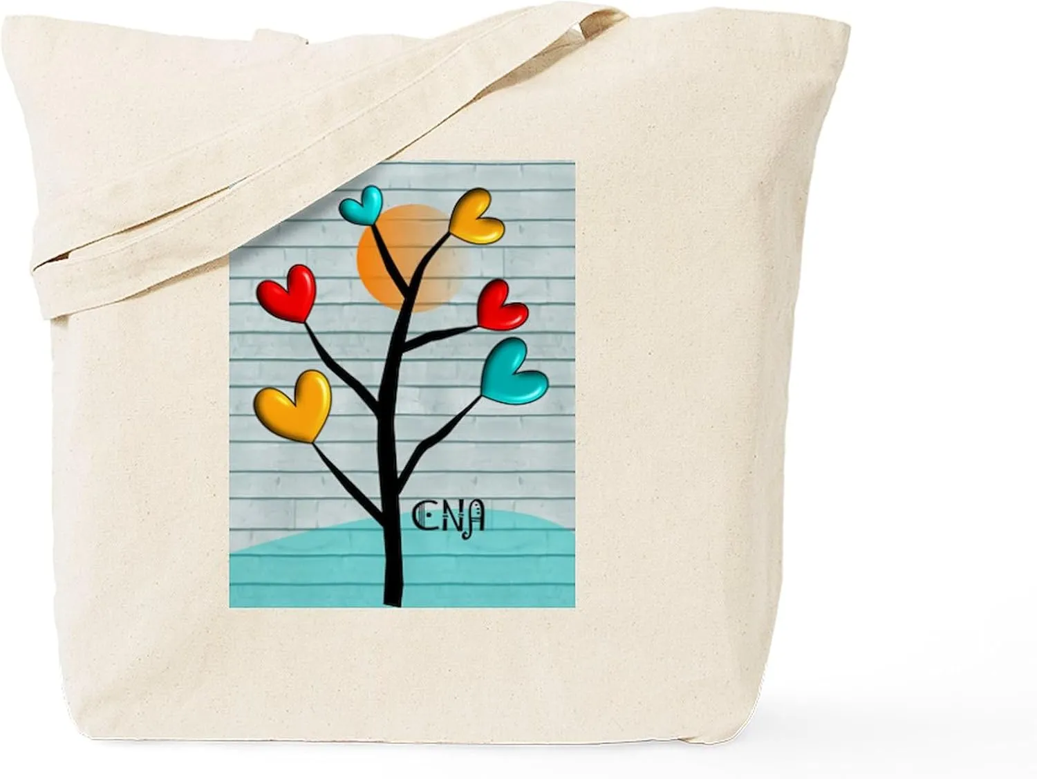 CafePress CNA 3 Blanket Tote Bag Reusable Natural Beige Canvas Shopping Bag