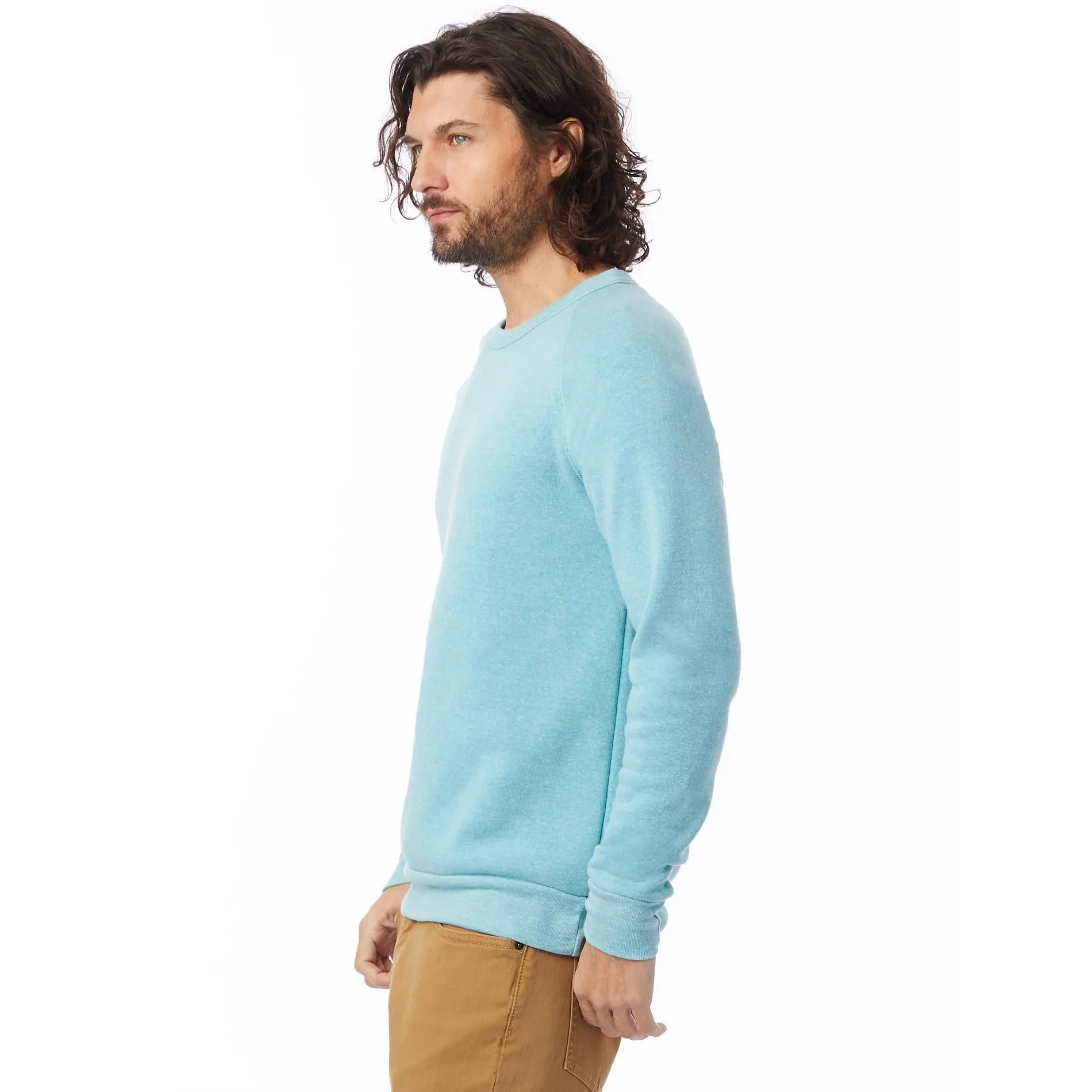 Champ Fleece Sweatshirt (Aqua)