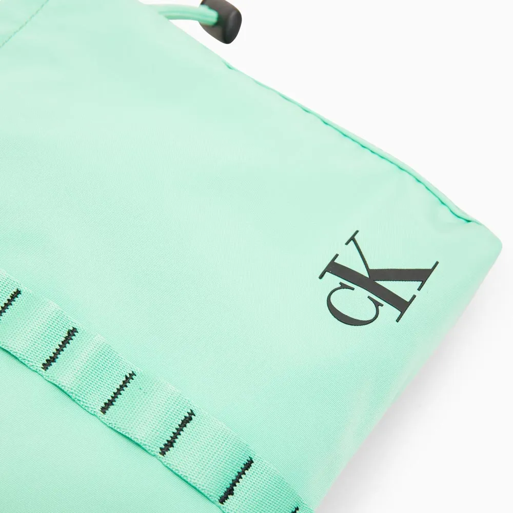 Cinched Crossbody Bag - Green