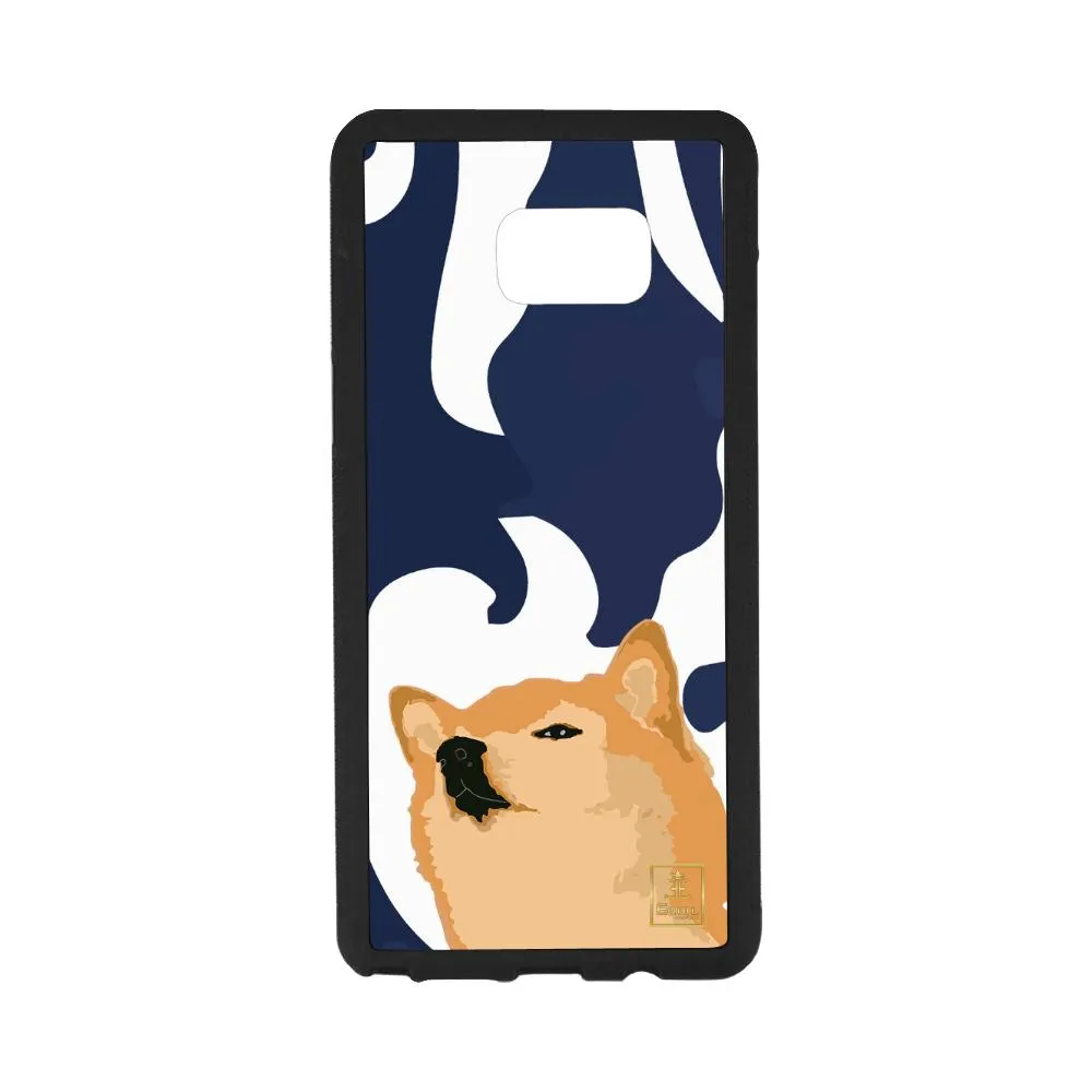 Confucius Shibe - Midnight Blue Phone Cases