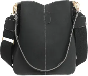 Crossbody Bags for Women PU Leather Tote Bag Shoulder Purse Velvet Retro Satchel Hobo Handbags 2024