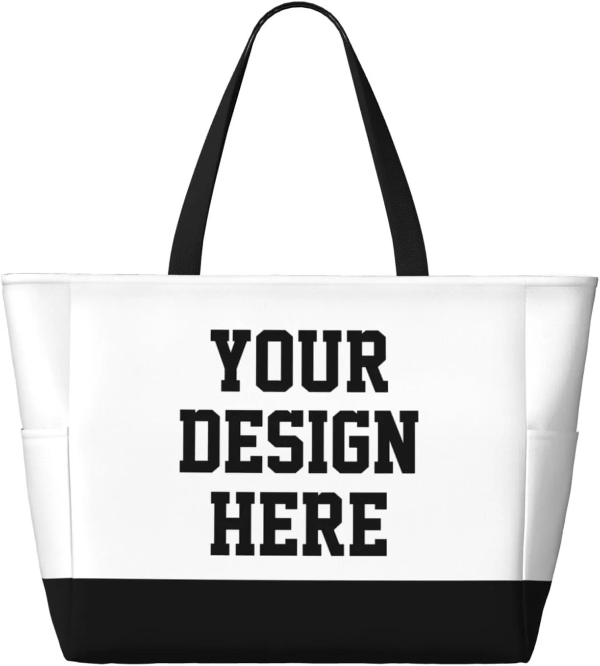 Custom Tote Bags For Women Add Your Picture Logo Text Custom Bags With Logo