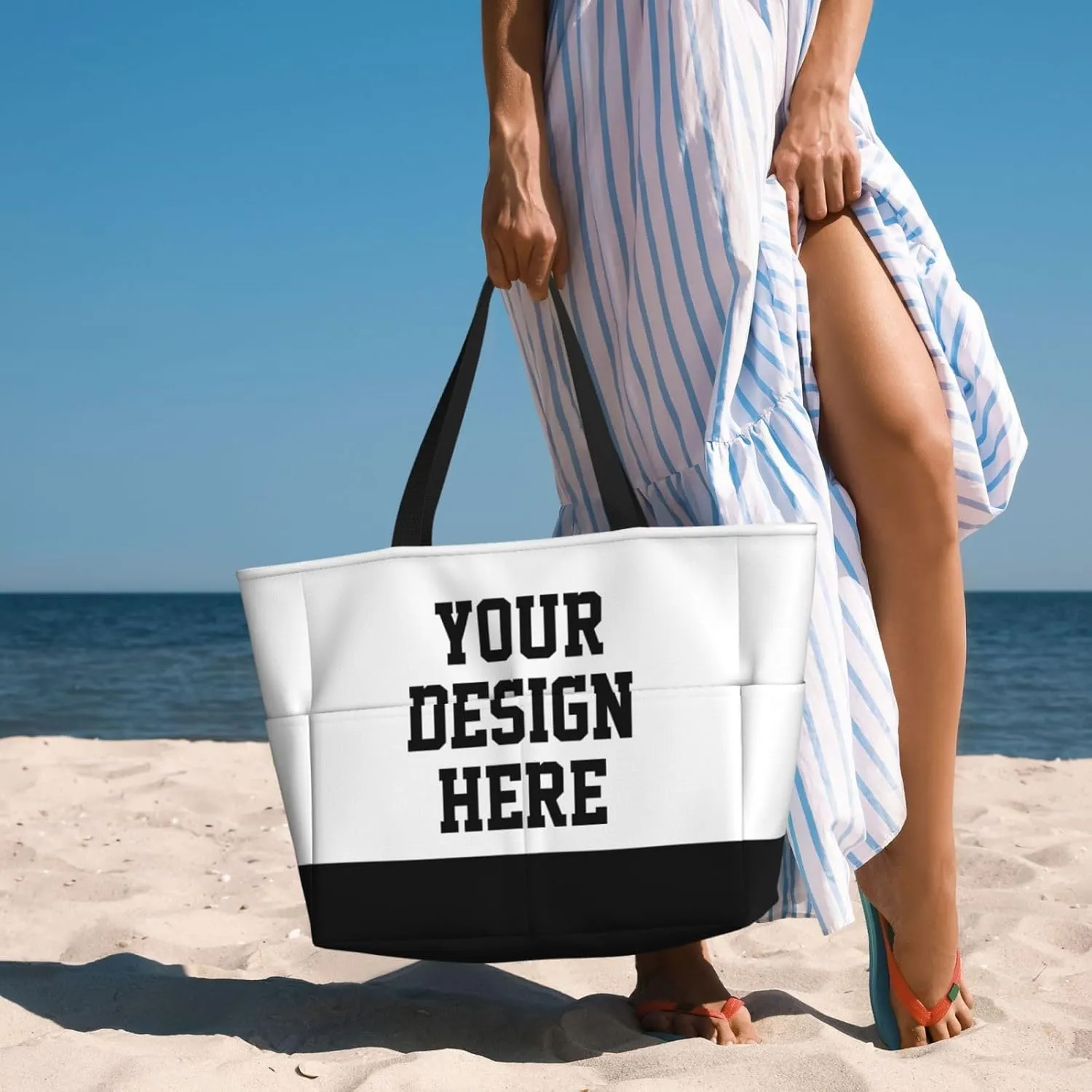 Custom Tote Bags For Women Add Your Picture Logo Text Custom Bags With Logo