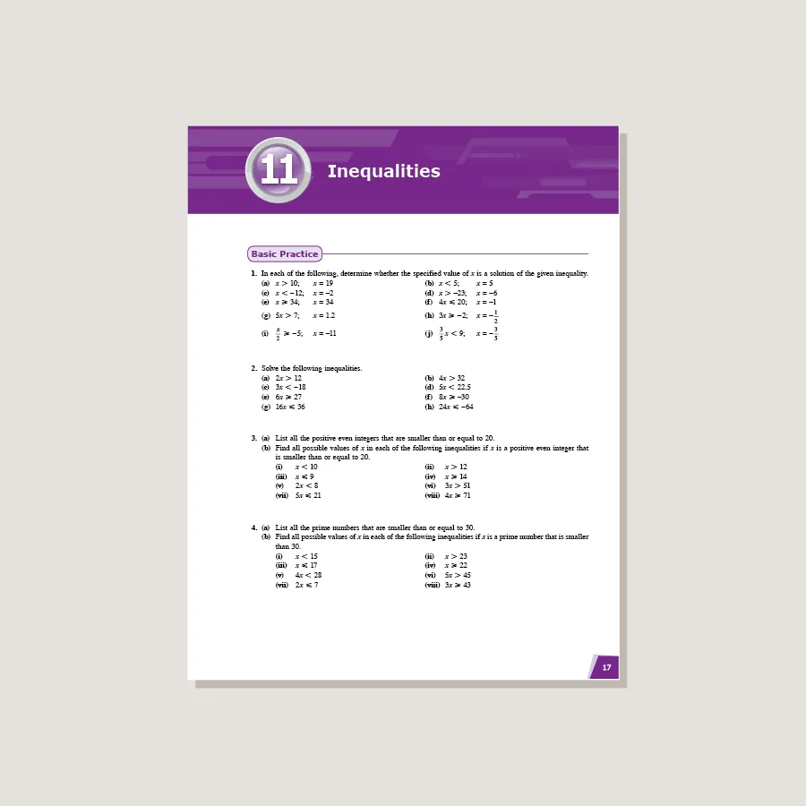 Dimensions Math Workbook 7B - Blemished