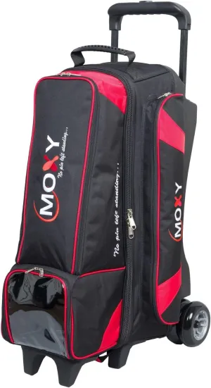 Dually 4x4 Inline Roller Bowling Bag - Black/Red