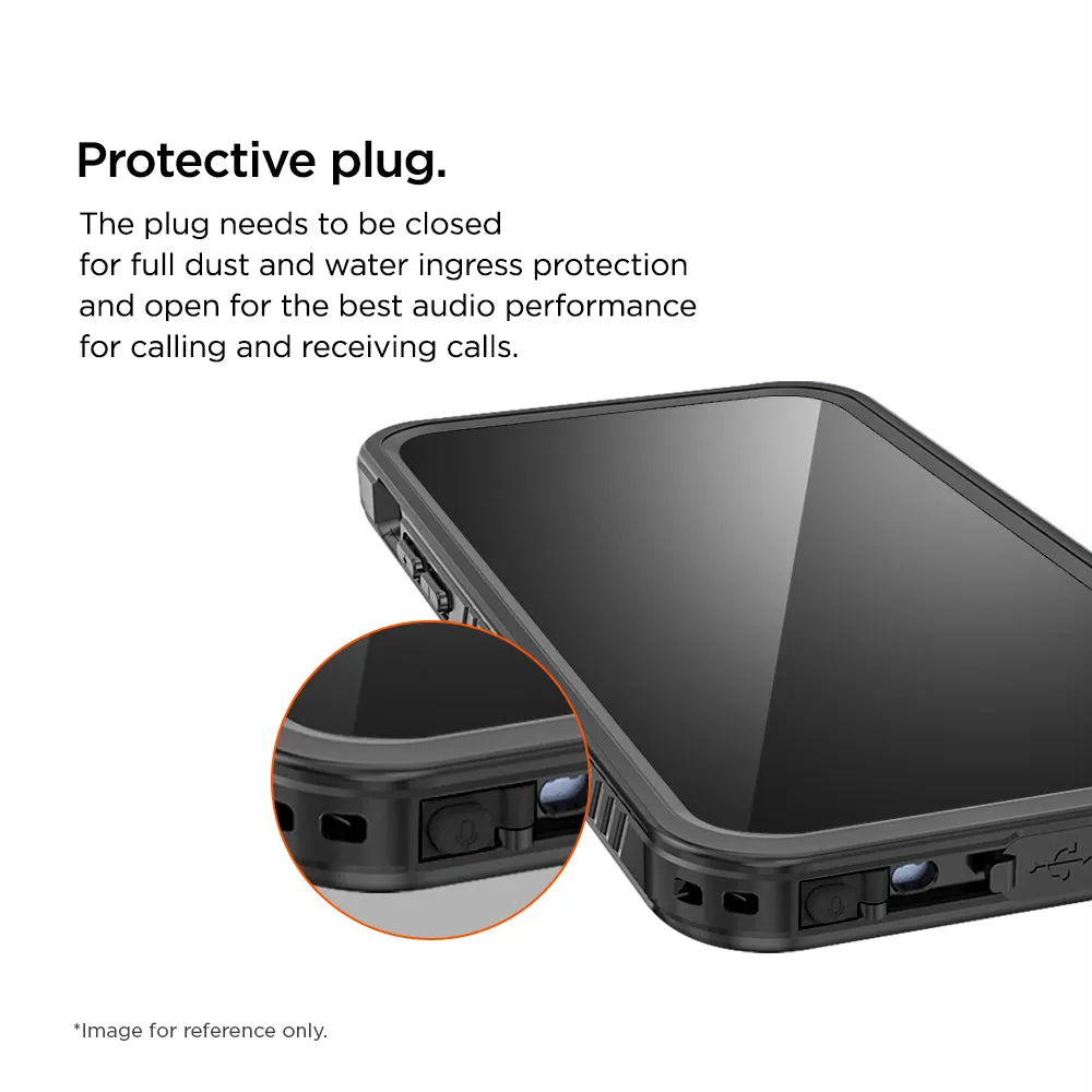 Eiger Avalanche Case for Apple iPhone 15 Pro in Black