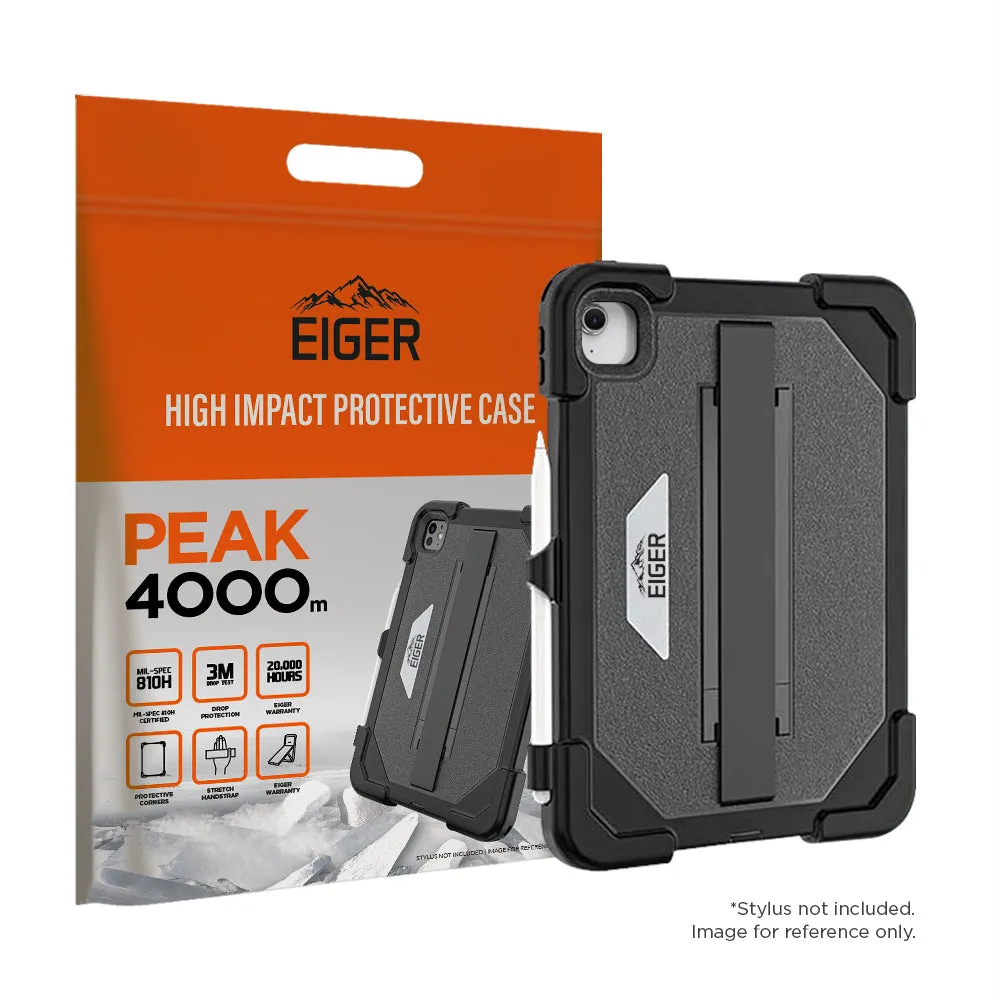 Eiger Peak 4000m Case for iPad Air 13 (2024)/ Pro 13 (2024) with FILM IP54 (on request) in Black