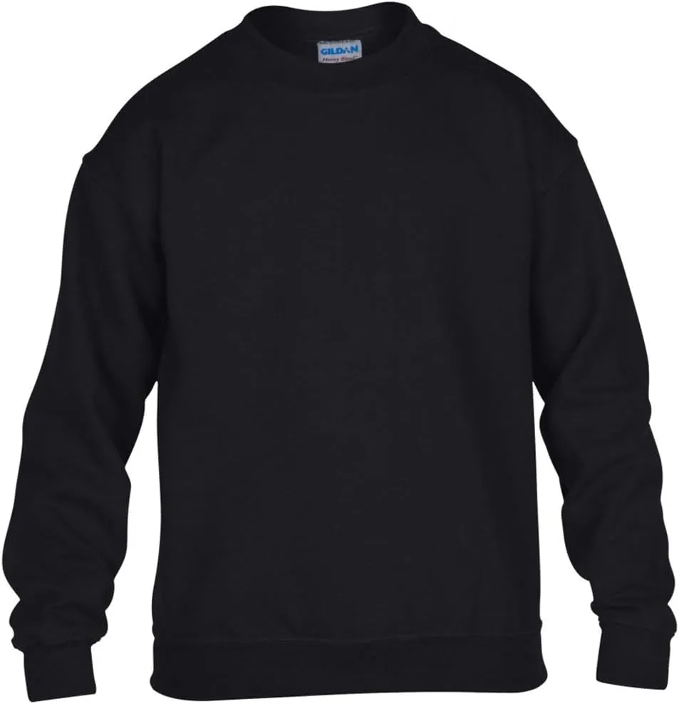 Gildan Childrens Big Boys Heavy Blend Crewneck Sweatshirt