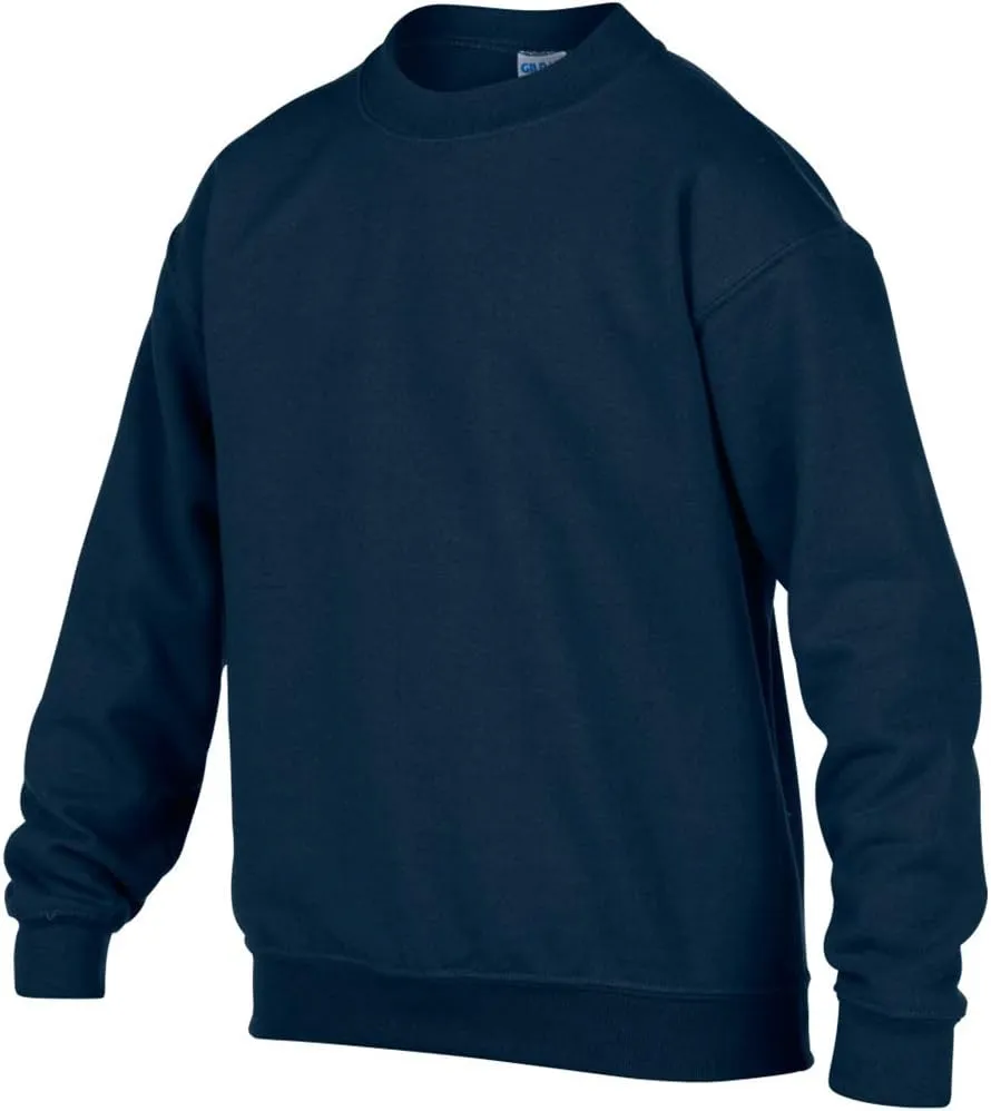 Gildan Childrens Big Boys Heavy Blend Crewneck Sweatshirt