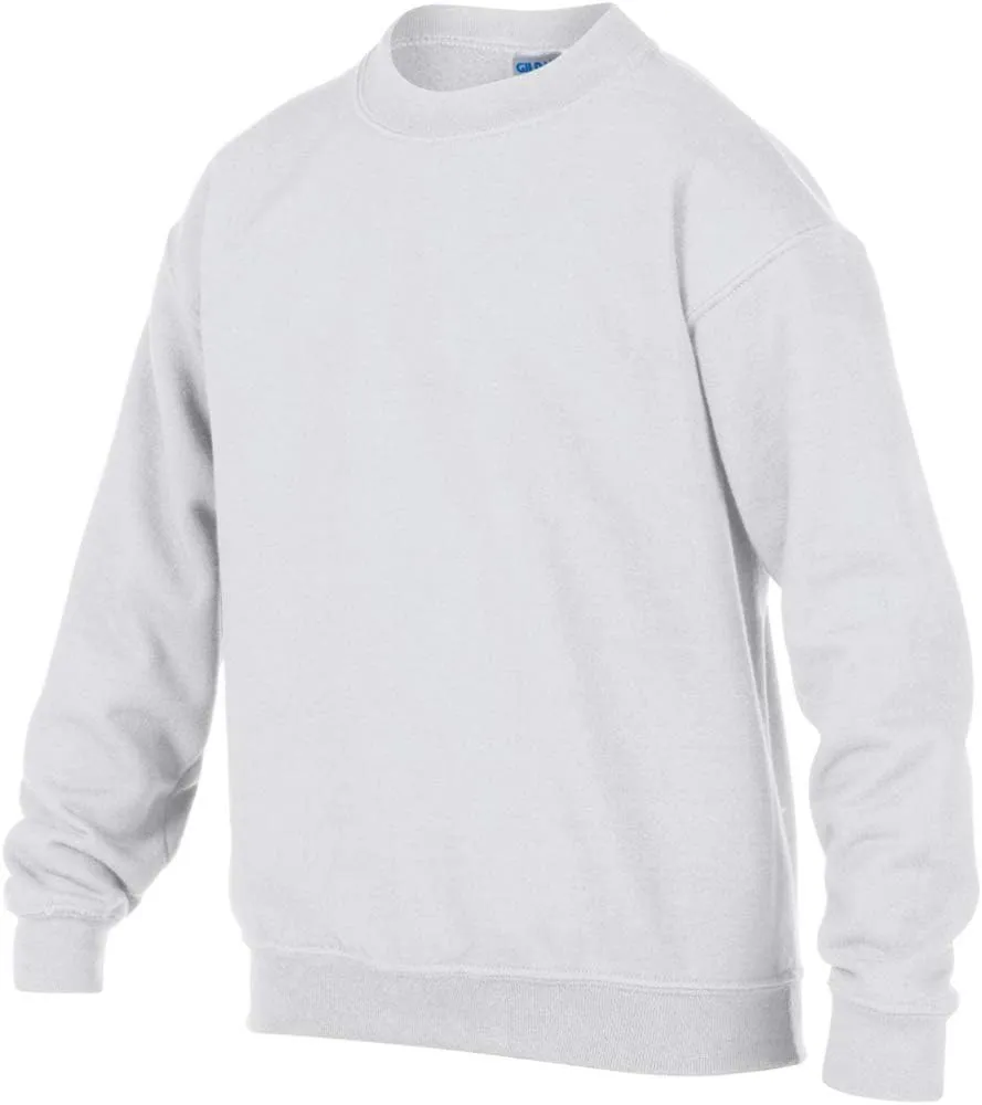 Gildan Childrens Big Boys Heavy Blend Crewneck Sweatshirt