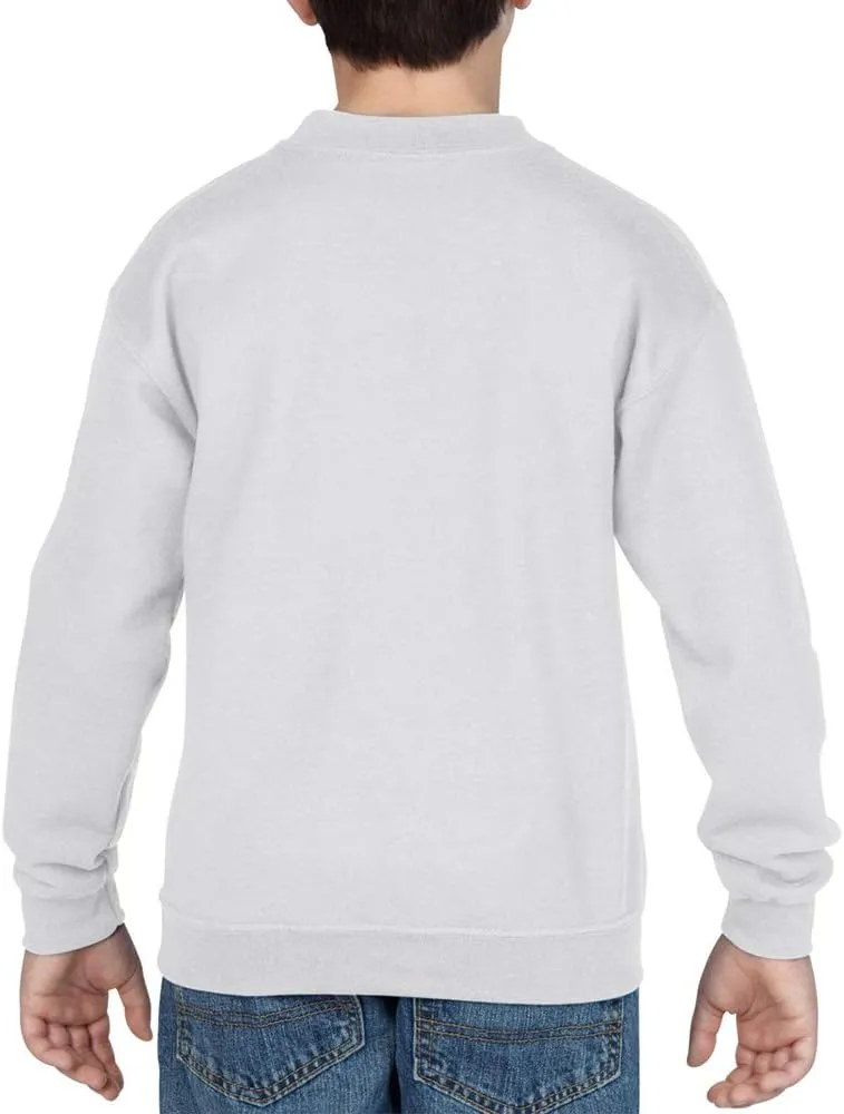 Gildan Childrens Big Boys Heavy Blend Crewneck Sweatshirt