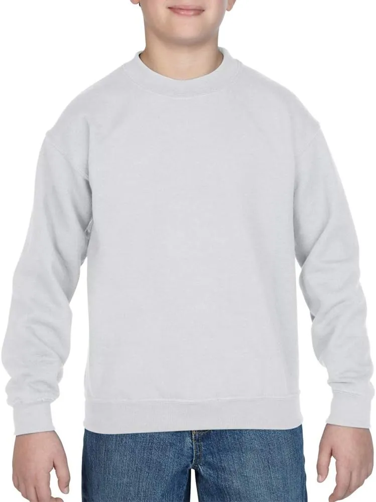 Gildan Childrens Big Boys Heavy Blend Crewneck Sweatshirt
