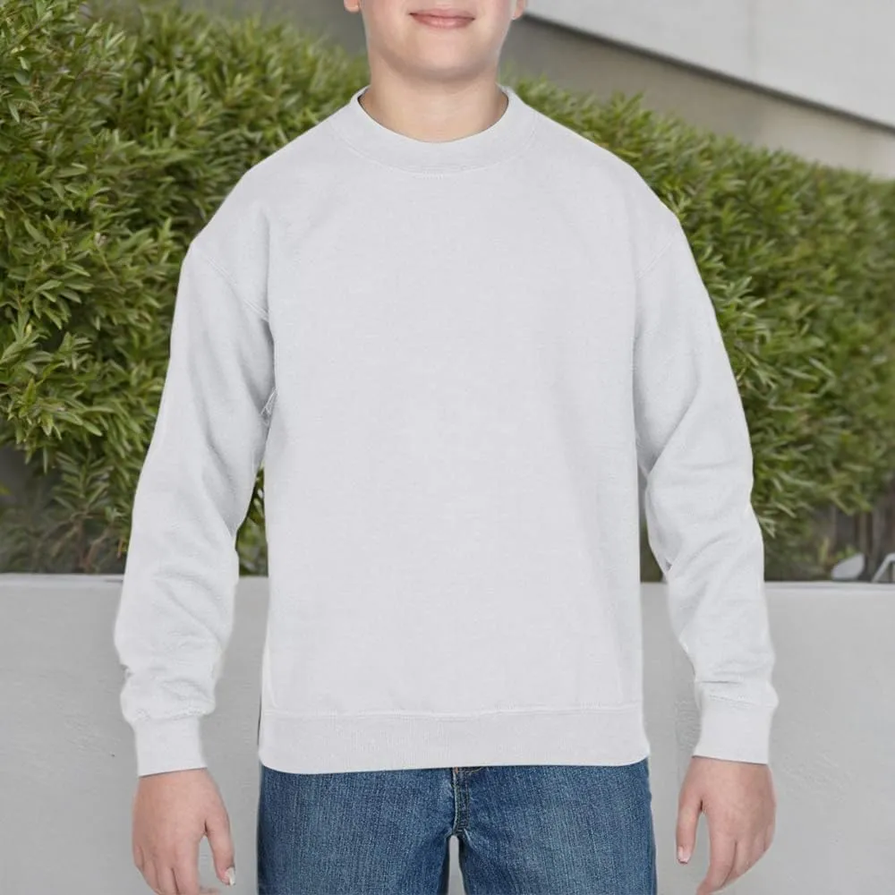 Gildan Childrens Big Boys Heavy Blend Crewneck Sweatshirt