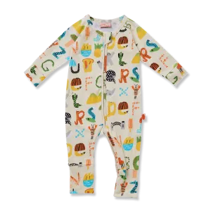 Halcyon Nights ABC Down Under Long Sleeve Zip Suit