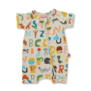 Halcyon Nights ABC Down Under Short Sleeve Zip Suit