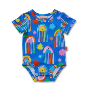 Halcyon Nights Here We Glow Short Sleeve Bodysuit