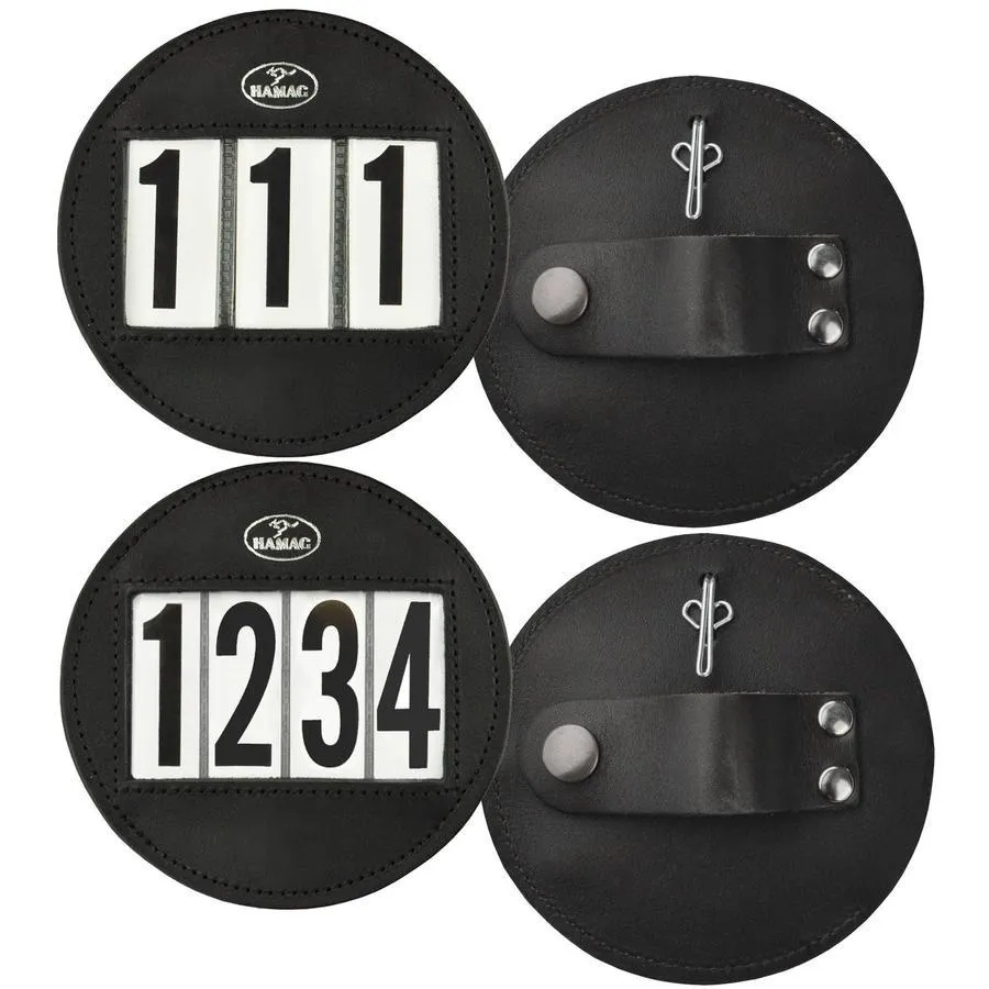 Hamag Round Bridle Number Holder