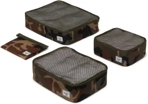Herschel Supply Co. Kyoto Packing Cubes, Woodland Camo, Standard, 7.2L