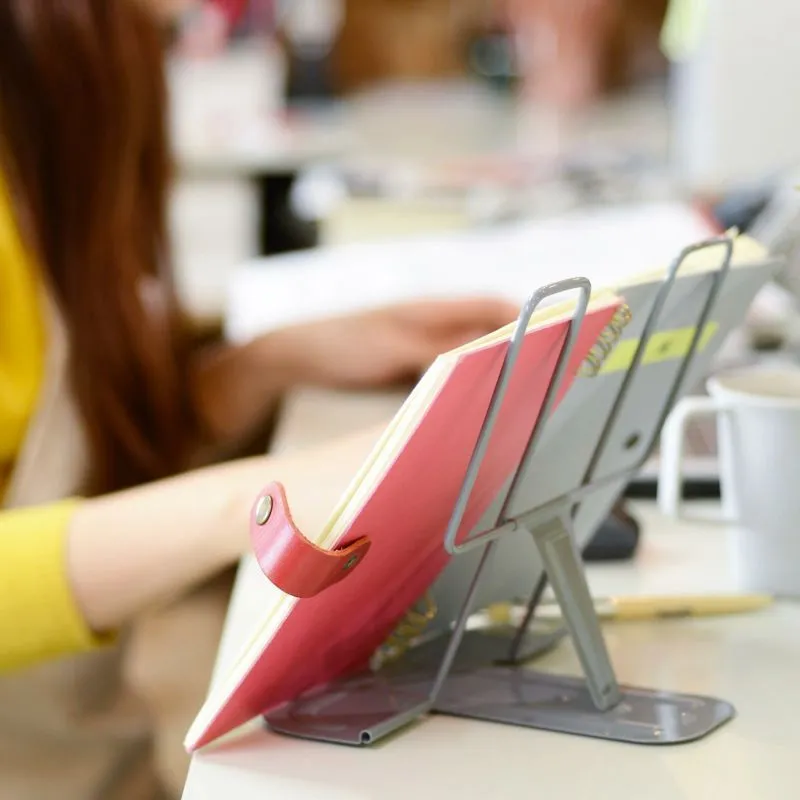 HIGHTIDE Metal Bookrest - White - , HIGHTIDE Book Stand