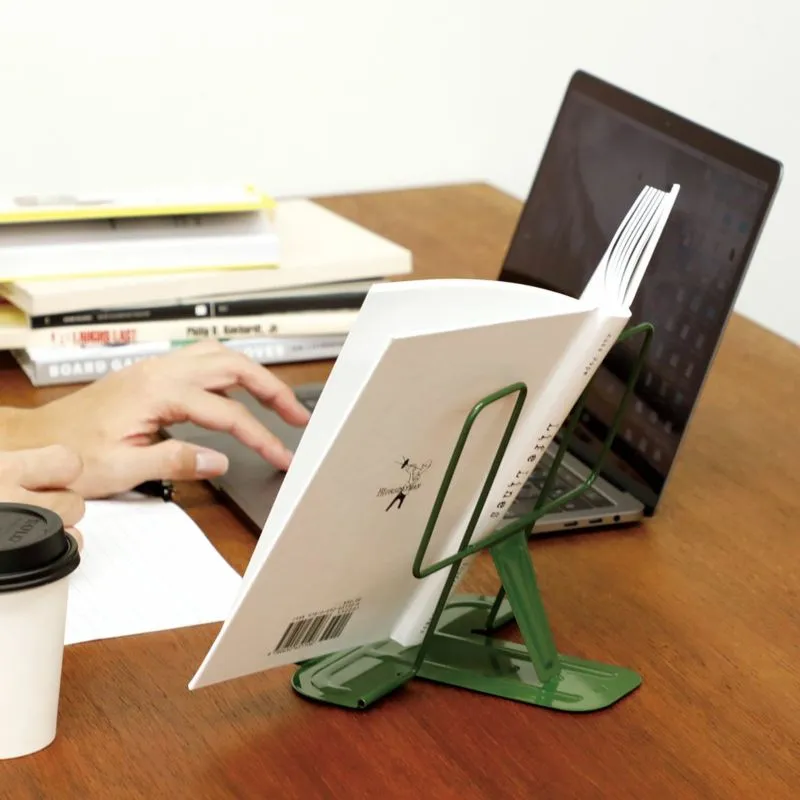 HIGHTIDE Metal Bookrest - White - , HIGHTIDE Book Stand
