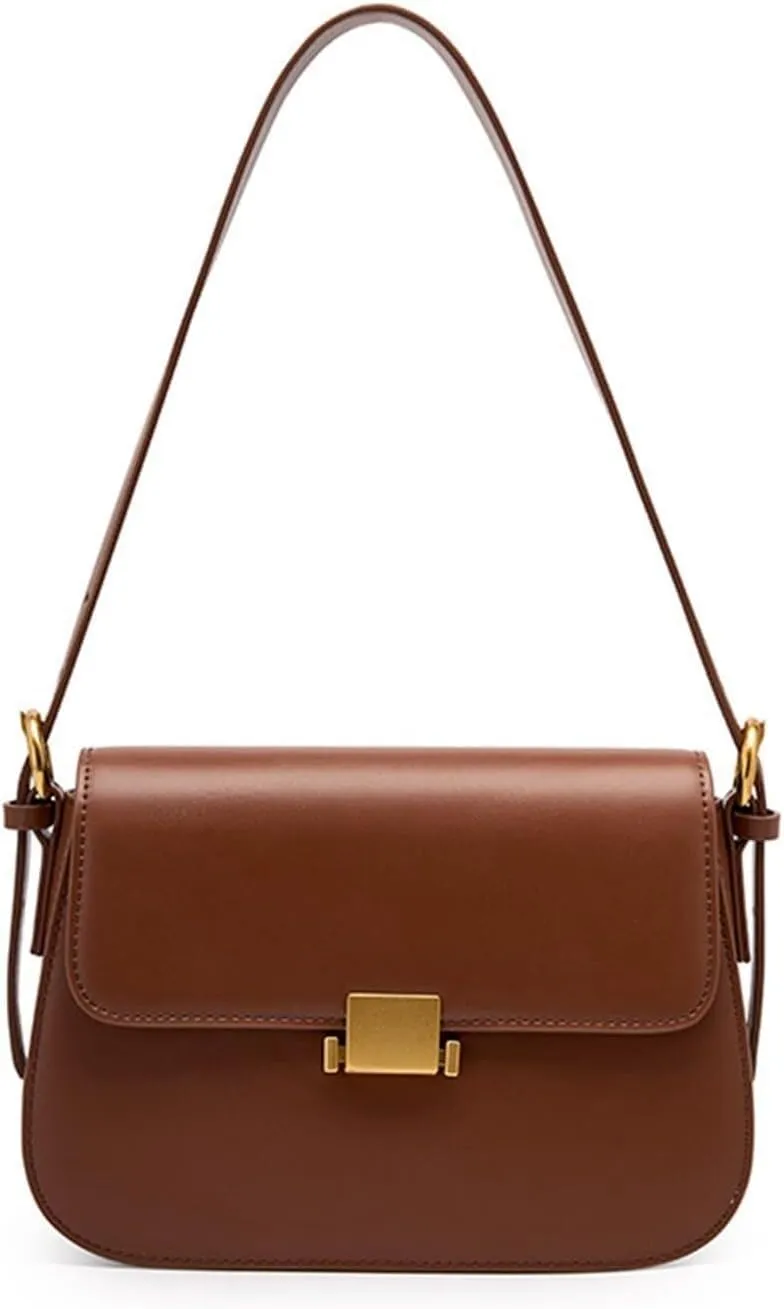 Hobo Bags for Women Small Genuine Leather Purses Handbags Shoulder Bags Crossbody Bags Top Handle Tote Bag, One Color, One Size