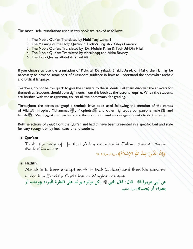 It's ALL About Islam Textbooks: Levels 6,7 & 8