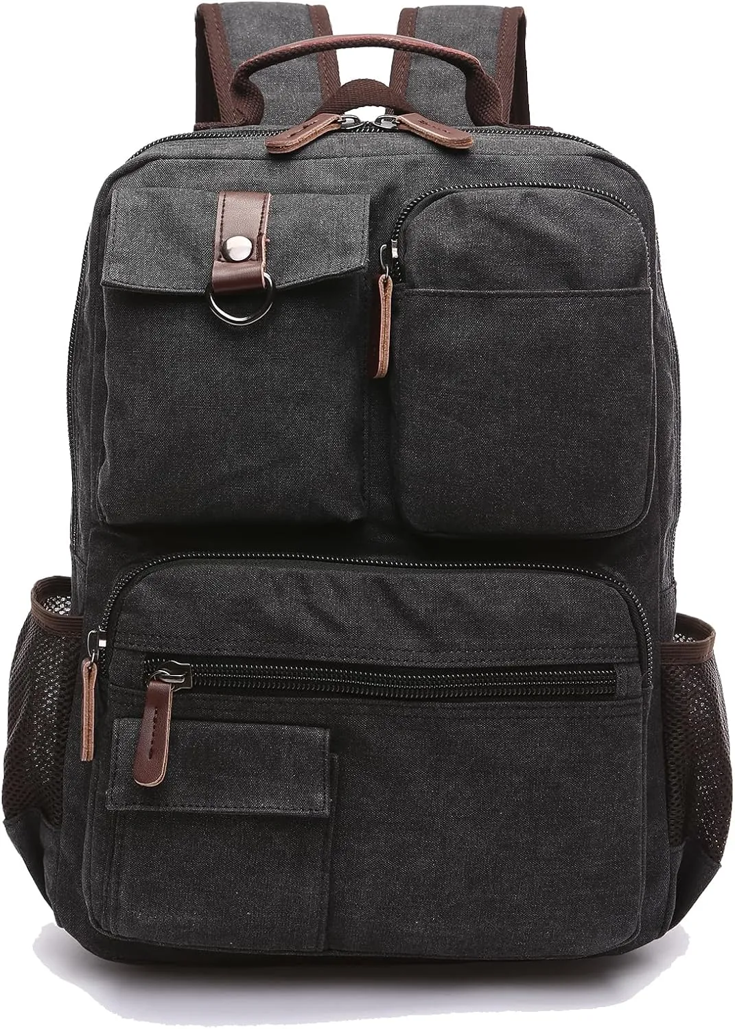 IT'SCARL Men's backpack, 15 inch laptop bag, gym bag (black)