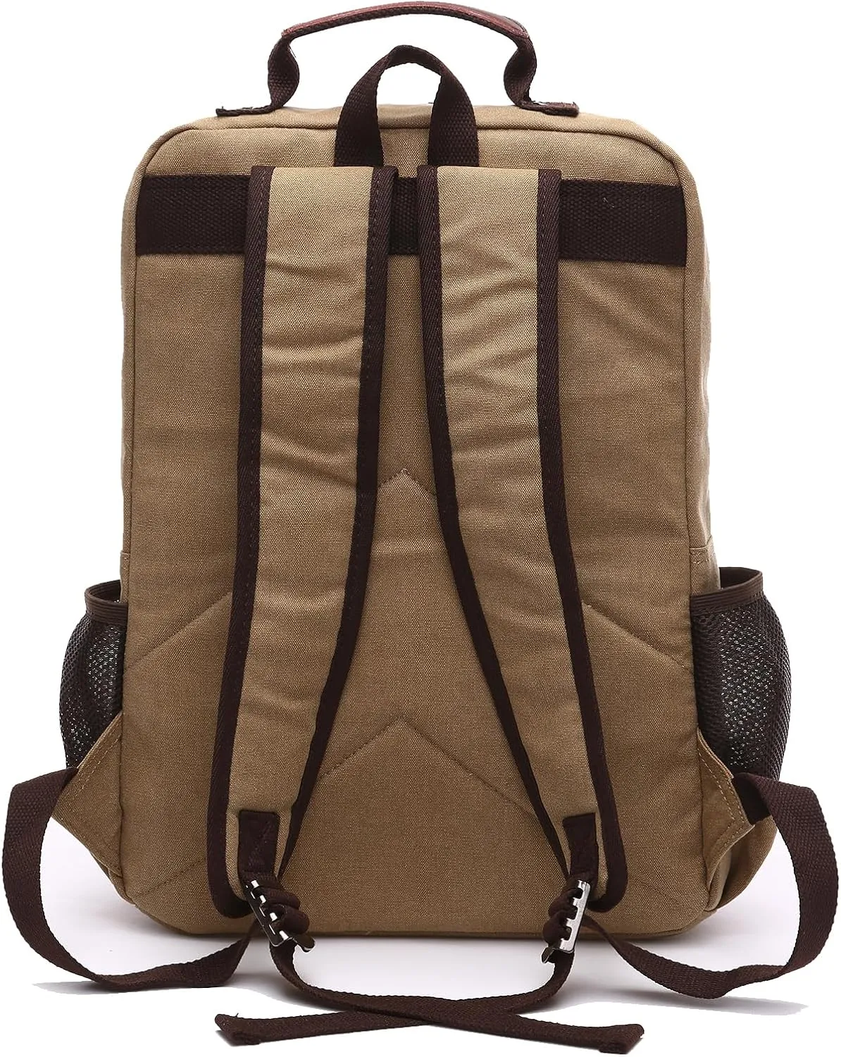 IT'SCARL Men's backpack, multi-purpose pocket, sports gym bag, suitable for cycling backpack (khaki)