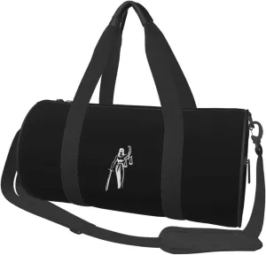 Justice Lady Convertible Garment Bag with Shoulder Strap, Carry on Garment Duffel Bag for Men Women - Rolling Foldable for Travel Luggage Bags (Black)