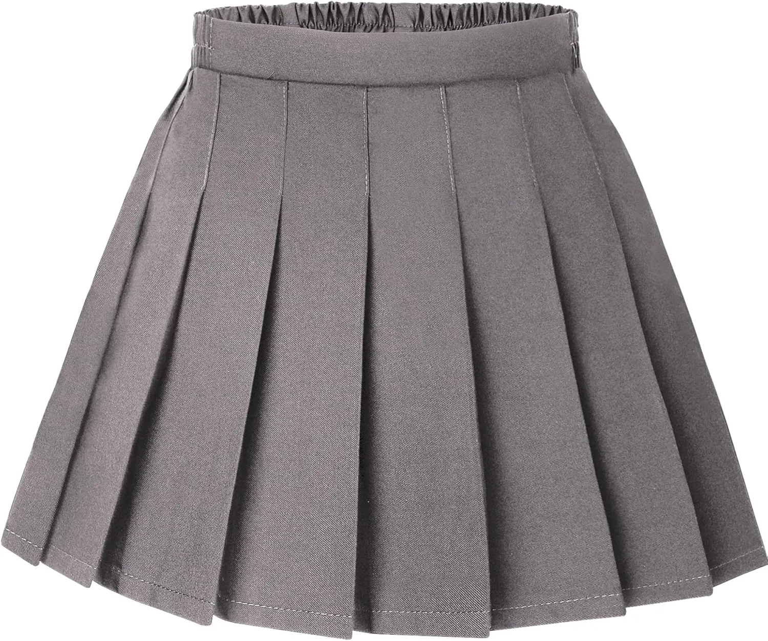 KEREDA Girls Pleated Mini Skirt High Waist Tennis School Uniform Skirts 4-14 Years