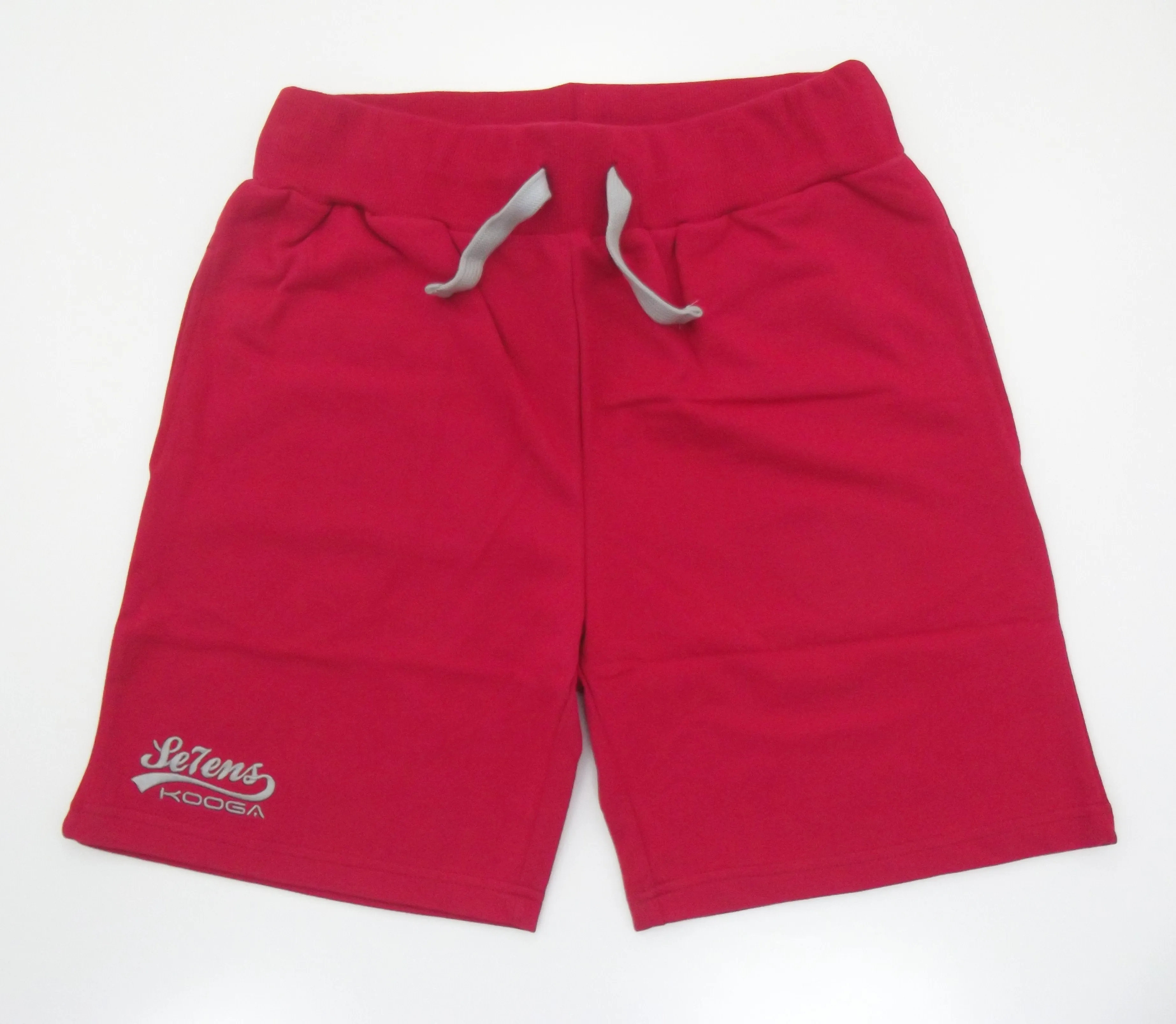 Kooga Se7ens Adults SS14 Red Loopback Fleece Shorts