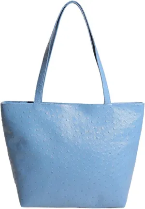 Ladies PU Leather Tote Bags Leather Bucket Top Handle Handbag Hobo Bags Shoulder Bags Large Hobo Purse for Work Travel (Blue)