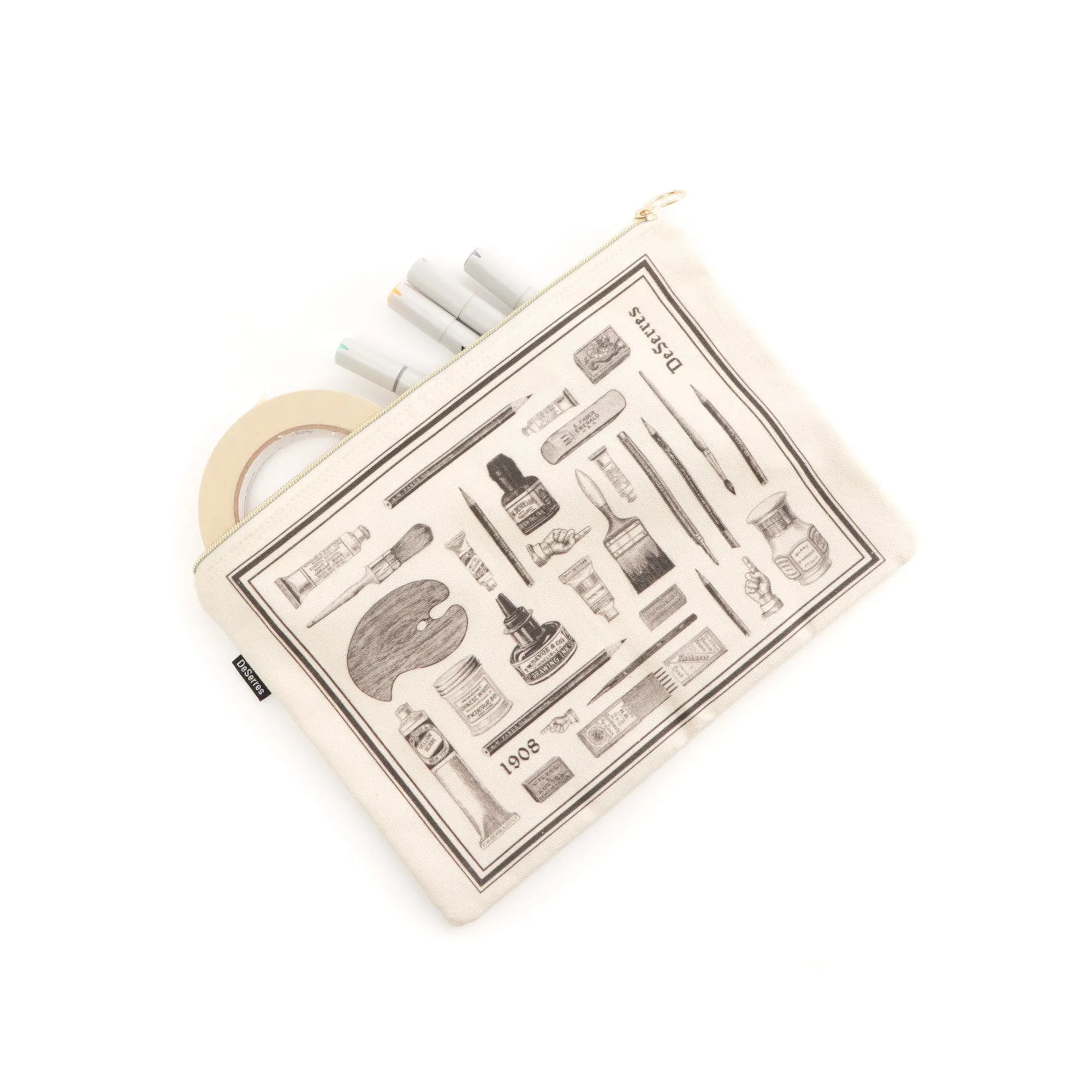 Large Canvas Pouch - 31.5 x 22.5 cm