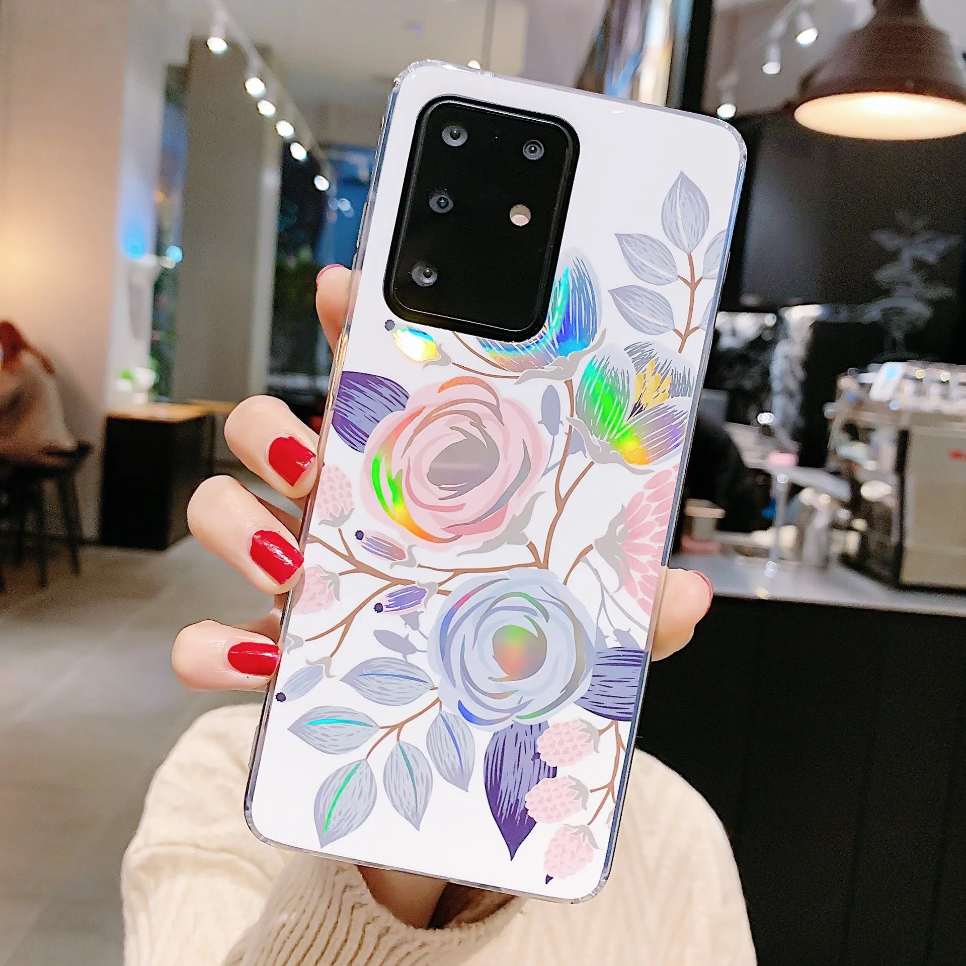 Laser Flower and Phone Case