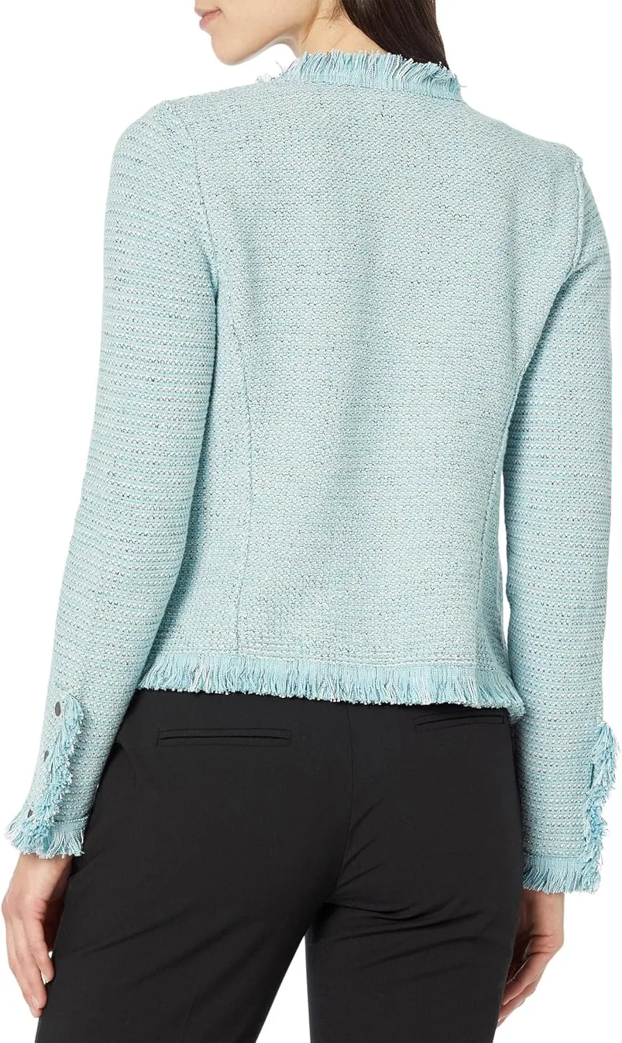NIC ZOE Women's Fringe Mix Jacket