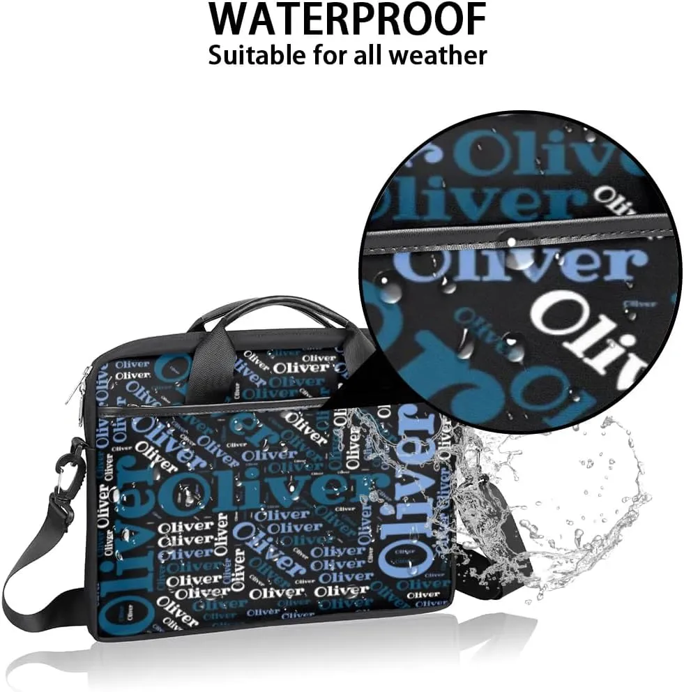 Personalized Laptop Bag Case Briefcases for Men Women, Computer Cases for Laptops, Tablet Shoulder Bag Carrying Case
