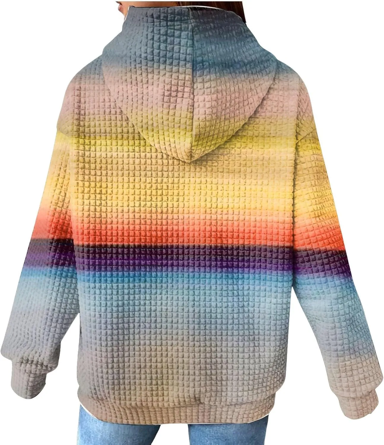 Plus Size Hoodies for Women 2024 Trendy Drawstring Pullover Sweatshirts Y2k Oversized Hoodies with Pockets