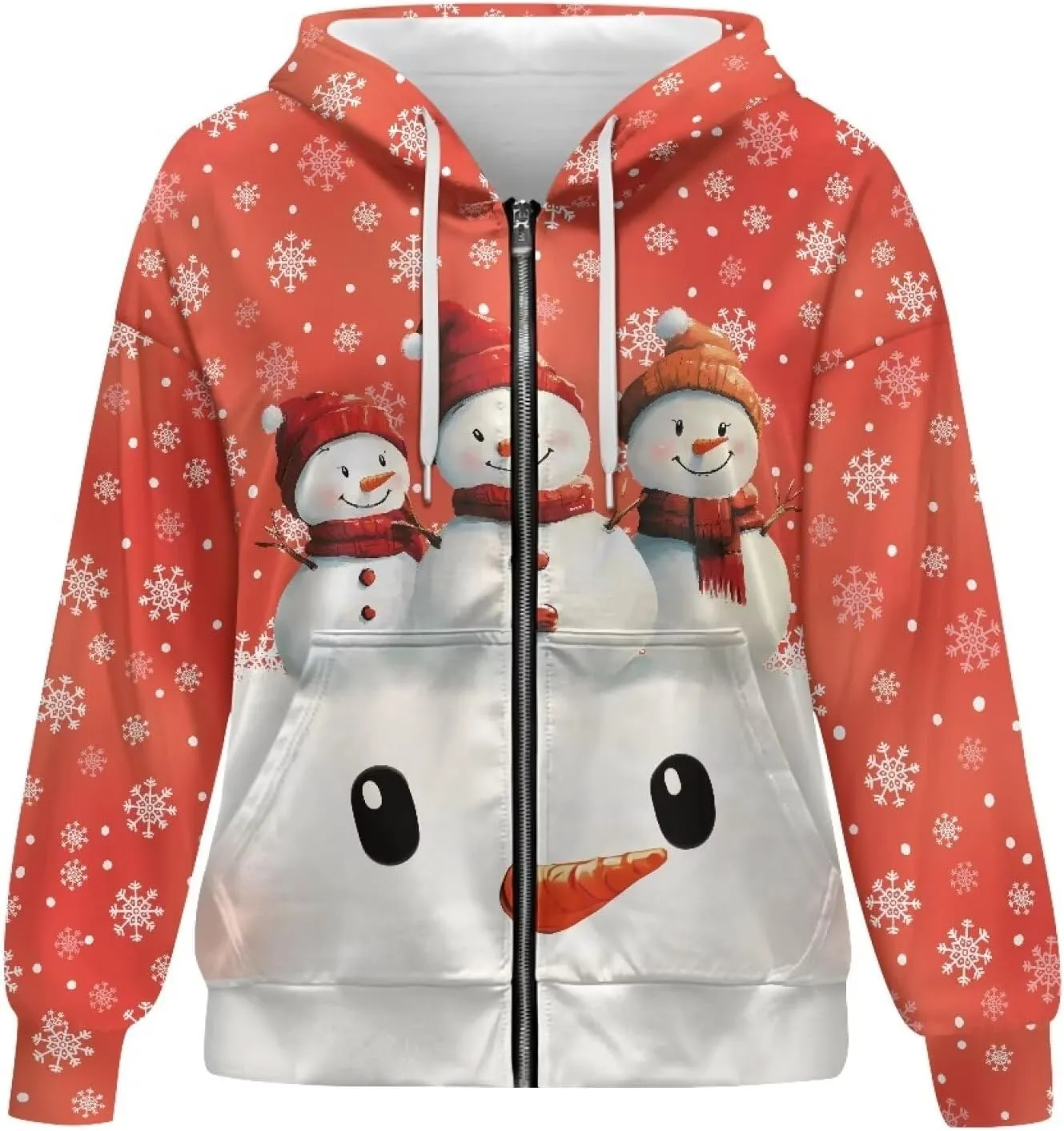 Poceacles Womens Oversized Hoodies Zip Up Fleece Jacket Coat Dropped Shoulder Long Sleeve Cardigan Outwear Y2K Hoodie XS-4XL