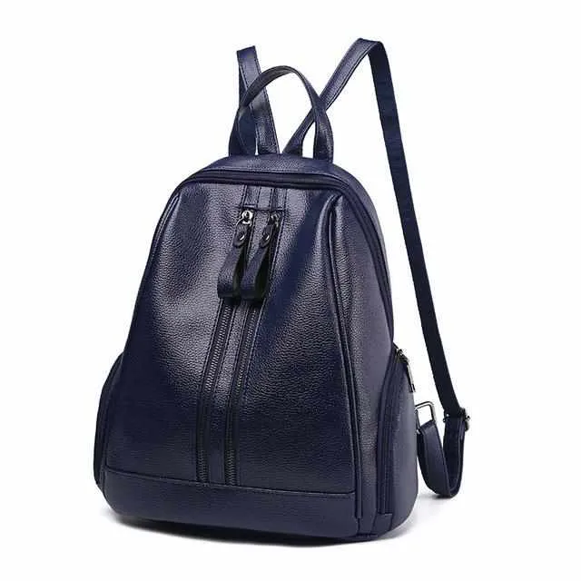 PU Leather Backpacks for Teenage Girls